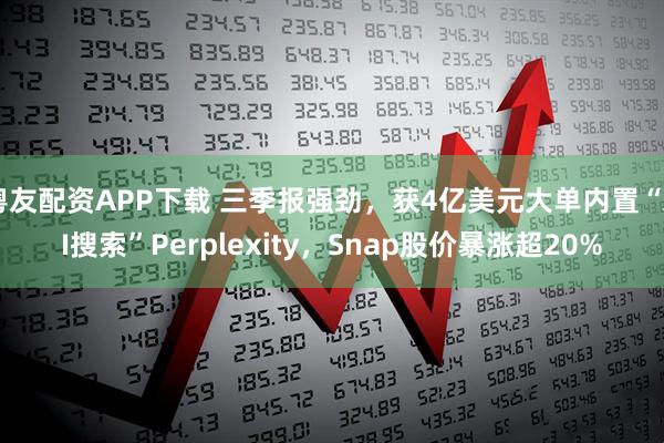 粤友配资APP下载 三季报强劲,获4亿美元大单内置“AI搜索”Perplexity,Snap股价暴涨超20%